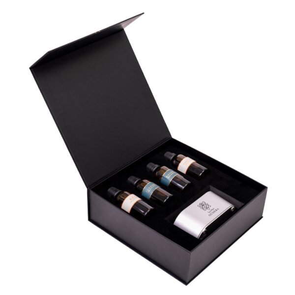 NEBULIZING DIFFUSER( box) A modern device that transforms pure essential oils into a fine mist without water or heat, spreading concentrated natural aromas to promote relaxation and refresh any space. Perfect for homes and offices.